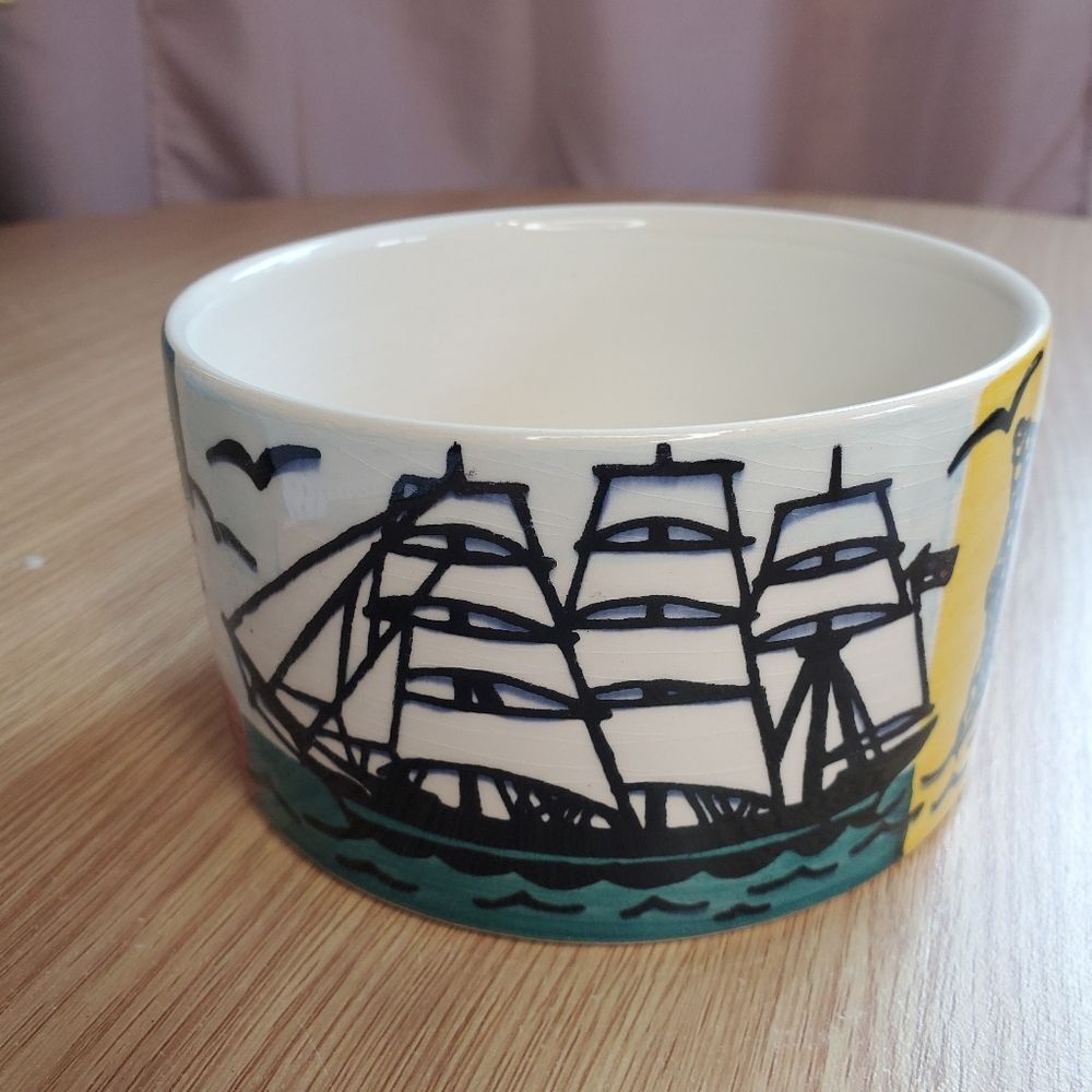 Vintage Deco Halsingborg Sweden Tobak Tobacco Bowl